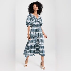Sea New York Nadia Tie-Dye Midi Dress
